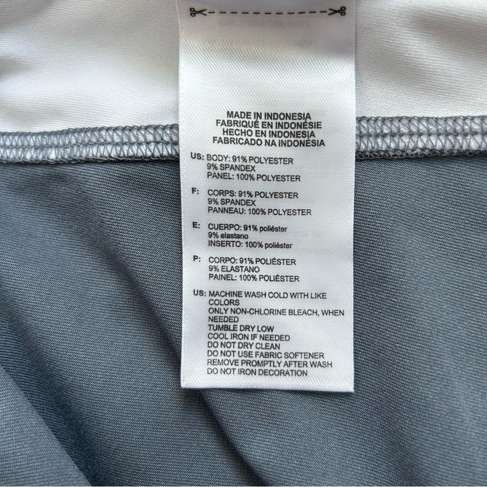 ADIDAS‎ Women’s Climacool Racerback Tank Top Onyx Gray/White Compression L - Picture 9 of 13